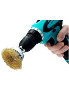 Réz drótkefe készlet fúróhoz, csavarozóhoz 5db-os