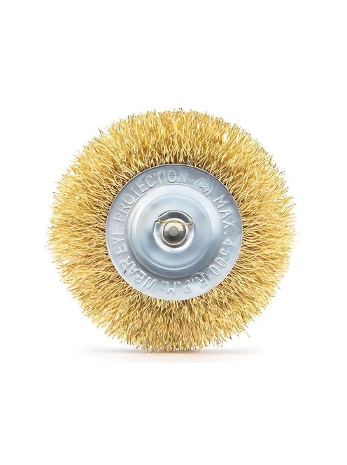 Réz drótkefe készlet fúróhoz, csavarozóhoz 5db-os