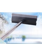 Kétoldalas teleszkópos ablaklehúzó és szivacsos mosó magas ablakok és sima felületek csíkmentes tisztításához