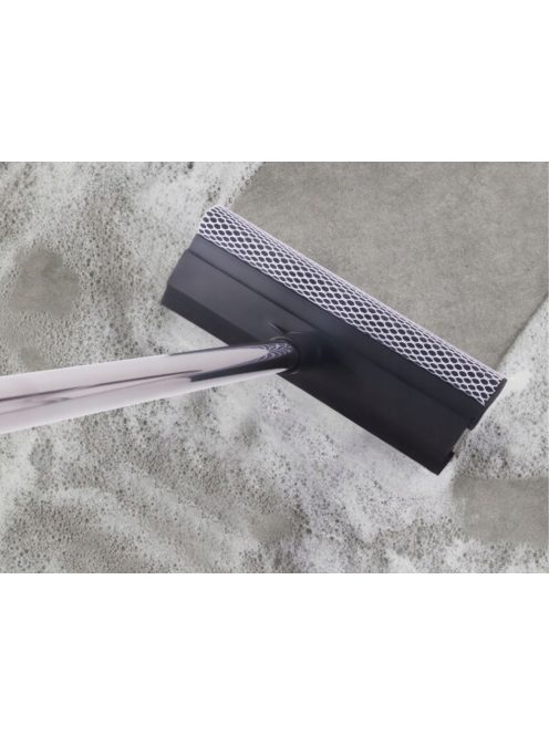 Kétoldalas teleszkópos ablaklehúzó és szivacsos mosó magas ablakok és sima felületek csíkmentes tisztításához