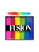 Fusion csíkos arcfesték Bright Rainbow 50 gr