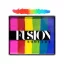 Fusion csíkos arcfesték Bright Rainbow 50g