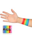 Fusion csíkos arcfesték Bright Rainbow 50 gr