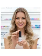 2 ml-es mini csillámtetoválás ragasztó, ecsetes bőrbarát testragasztó, vízálló csillámtetkó kiegészítő.