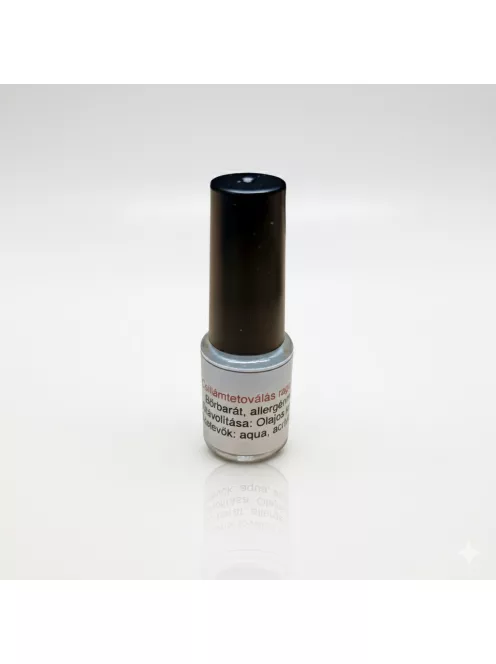 2 ml-es mini csillámtetoválás ragasztó, ecsetes bőrbarát testragasztó, vízálló csillámtetkó kiegészítő.