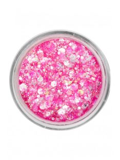 PXP chunky  csillámkrém - neon pink candy 10 ml