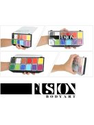 Fusion 12 színű arcfesték paletta - Sampler 12x7gr