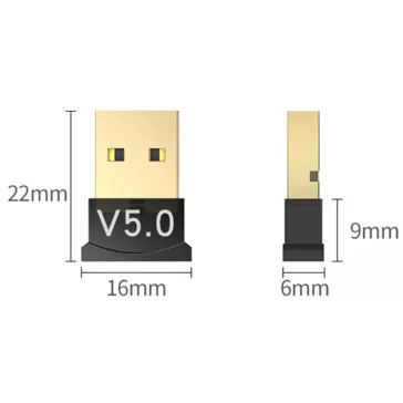 bluetooth 5.0 usb adapter dongle pc laptop vezeték nélküli kapcsolat