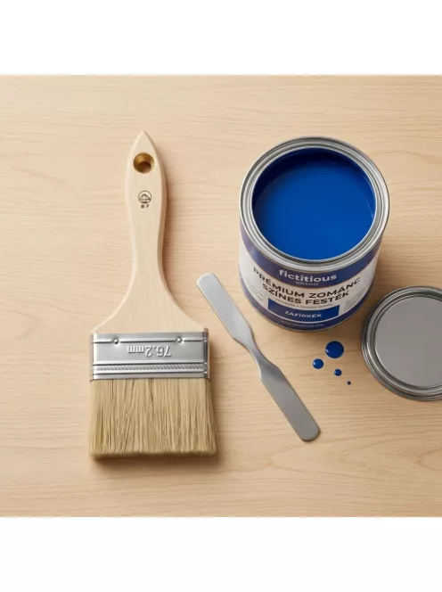 3 hüvelykes (75 mm) fanyelű laposecset festési és mázolási munkákhoz