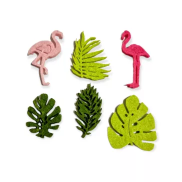 Filc figurák 4cm- 6db/cs