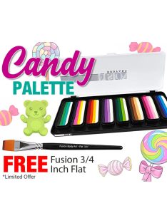 Fusion Thin Strokes Candy Arcfestő Paletta 8 kivehető vékony split cake-kel, élénk színekkel