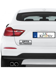 Anya Taxi autós matrica több méretben