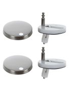 Ruhhy lassú lecsapódású (soft close) WC-ülőke, fehér színű, antibakteriális anyagból, univerzális méretben, modern fürdőszobákba