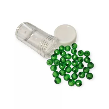 Gyöngyök zöld színben 0,7mm