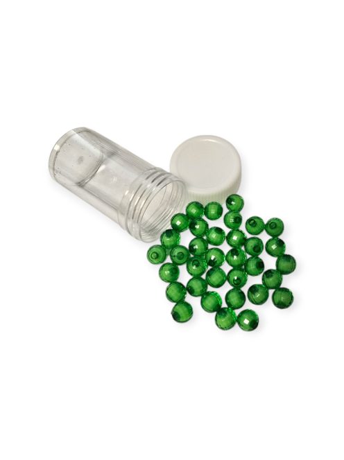 Gyöngyök zöld színben 0,7mm