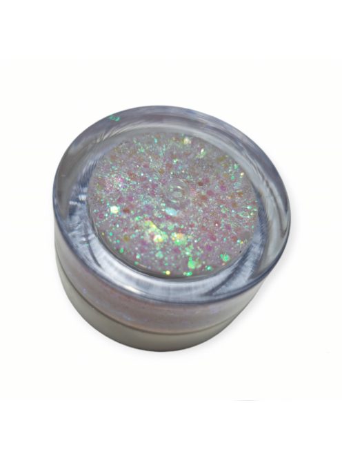 Moc Allure glitter krém Gyöngyház fehér 10ml