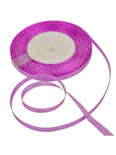 Metál szatén szőtt szalag több színben 6mmx25y