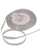 Metál szatén szőtt szalag több színben 6mmx25y