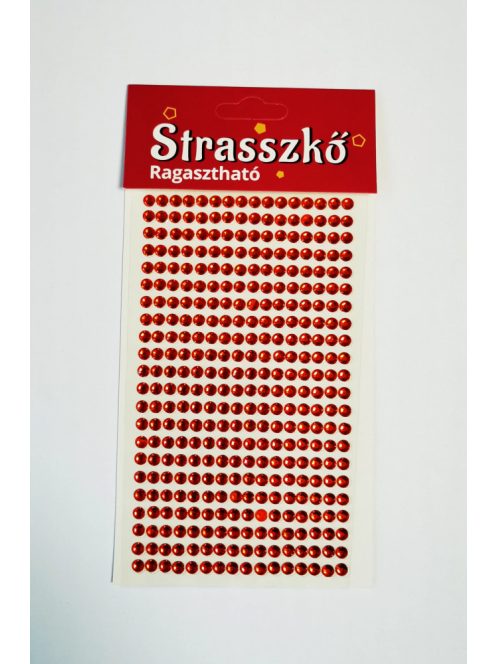 Strasszkő öntapadós 5 mm 352 db-os - Több színben