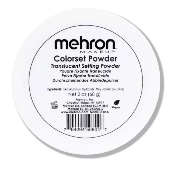 Mehron Colorset Powder – professzionális setting púder (60 g)
