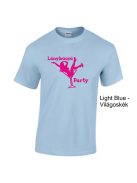 Lánybúcsú party póló – Egyedi és vicces csapatpóló a menyasszony és barátnői számára