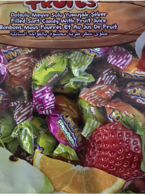 Vegyes gyümölcsös cukorkák , piñata tölteléknek