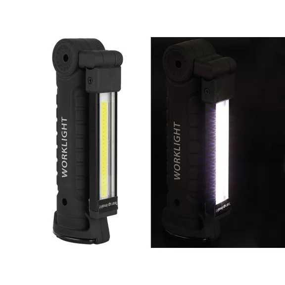 Összecsukható mágneses COB LED műhelylámpa USB-töltéssel
