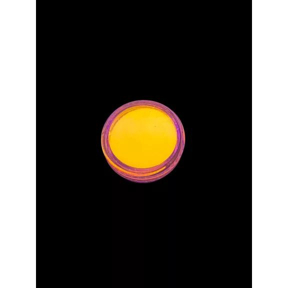 KiviArt UV Neon Csillámpor Orange C54 - Világító Neon Narancs Glitter