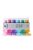 Superstar Unicorn Finom Csillám Mix 6 különböző színben (okker, zöld, kék, lila, pink, rózsaszín), 90 ml-es csomagban, bőrre és hajra, unikornis sminkekhez, csillámtetováláshoz