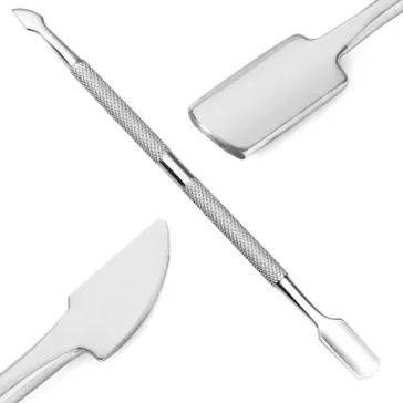 KiviArt SFX Rozsdamentes Acél Formázó Spatula - Viasz és Latex Modellező Eszköz