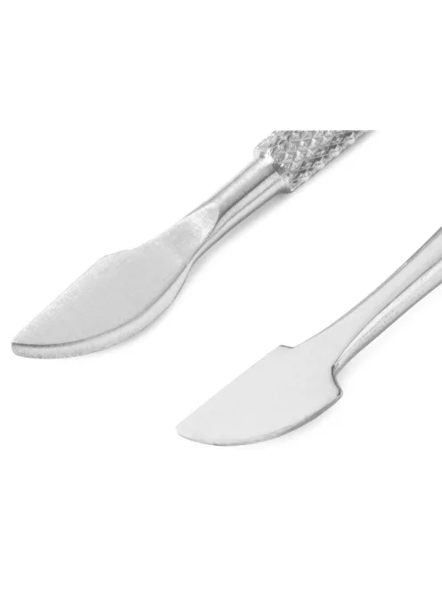 KiviArt SFX Rozsdamentes Acél Formázó Spatula - Viasz és Latex Modellező Eszköz