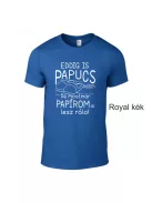 Eddig is papucs voltam...legénybúcsú', vicces legénybúcsú póló a vőlegénynek