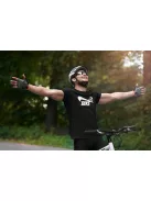 Bike póló, kerékpáros póló, biciklis ajándék, sportos póló, kerékpár sziluett