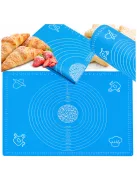 szilikon nyújtólap tésztához 70x50 cm mérőskálával