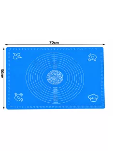 szilikon nyújtólap tésztához 70x50 cm mérőskálával