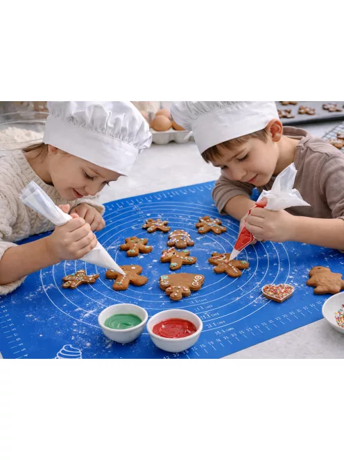 szilikon nyújtólap tésztához 70x50 cm mérőskálával