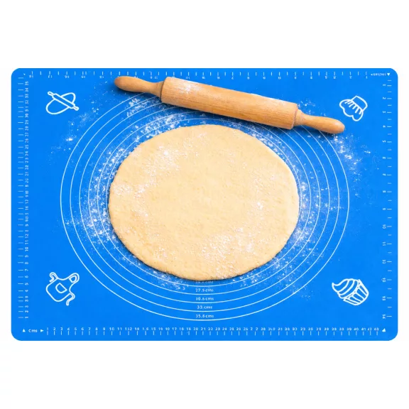 szilikon nyújtólap tésztához 70x50 cm mérőskálával