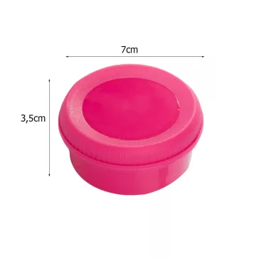 Szósz tároló doboz szett, dip tartó, 80ml, 8 darabos, légmentesen záródó fedél, uzsonnás doboz kiegészítő, piknik,