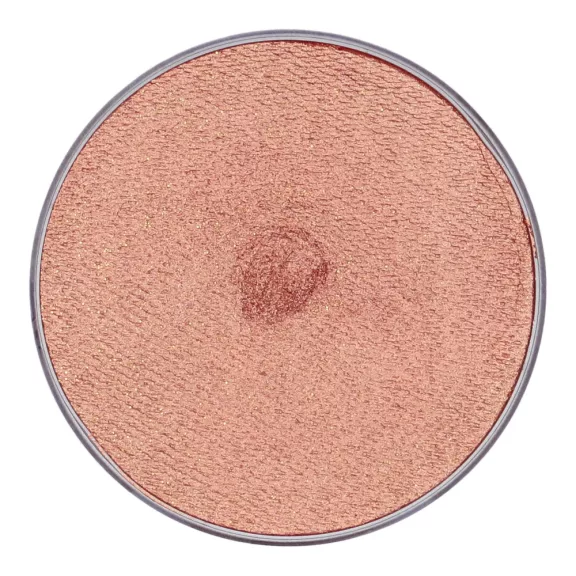 Superstar Aqua Arcfesték Rose Peach színben, csillámmal, 16 grammos tégelyben, professzionális használatra