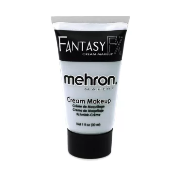 Mehron Fantasy FX Moonlight White krémes arcfesték tégelyben, élénk fehér színű professzionális arc- és testművészethez