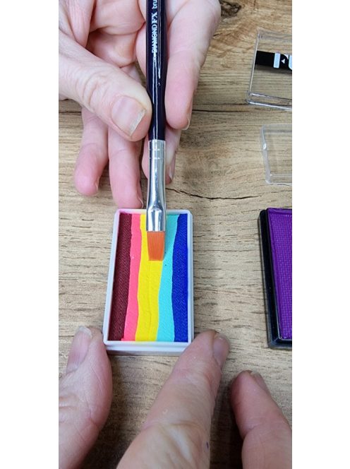 Diamond FX Lapos egyenes arcfestő ecset D1-6-os