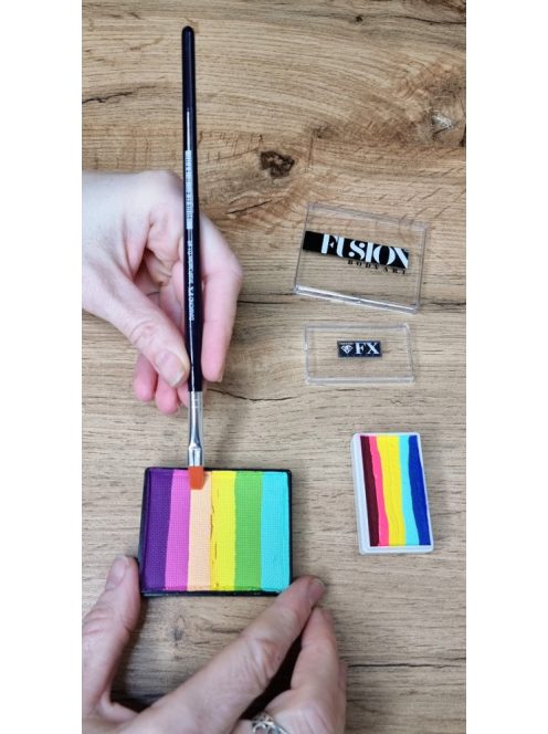 Diamond FX Lapos egyenes arcfestő ecset D1-6-os