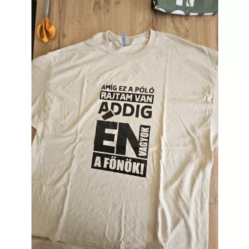 3XL póló vicces felirat