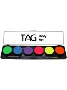 TAG UV NEON paletta+ 2 ecset 6x10gr