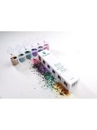 Superstar 6 darabos nagyszemcsés kozmetikai csillám szett Crazy színekben, arcra, testre, hajra, fesztivál és party sminkhez