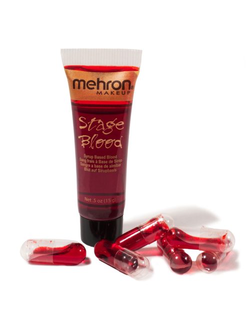 Mehron Stage Blood Bright Arterial – folyékony vér és kapszulás effekt