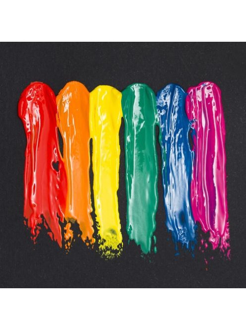 Maaleo 24 darabos, 12 ml-es tubusos akrilfesték készlet élénk színekkel, kezdő és haladó festőknek