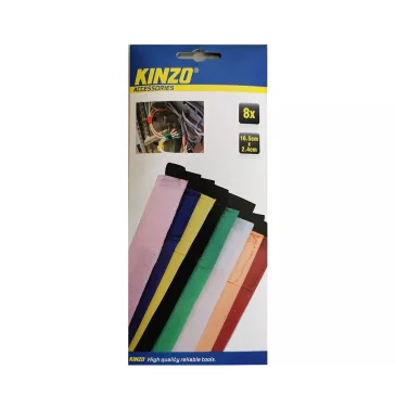 Kábel kötegelő tépőzáras 8db/cs