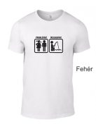 Póló - Horgász probléma megoldva