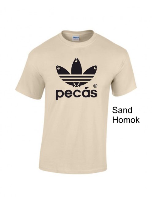 Póló Pecás minta, horgász póló, horgász ajándék, pamut póló horgászat, vicces pecás ruházat